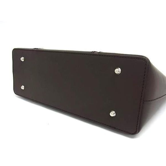 Burberry Leather Handbag Tote Brown - Picture 6 of 9